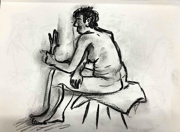 Life Drawing | Charcoal