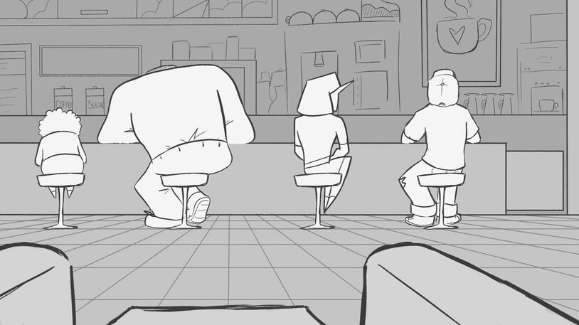 4 Cups of Coffee | Clip Studio Paint