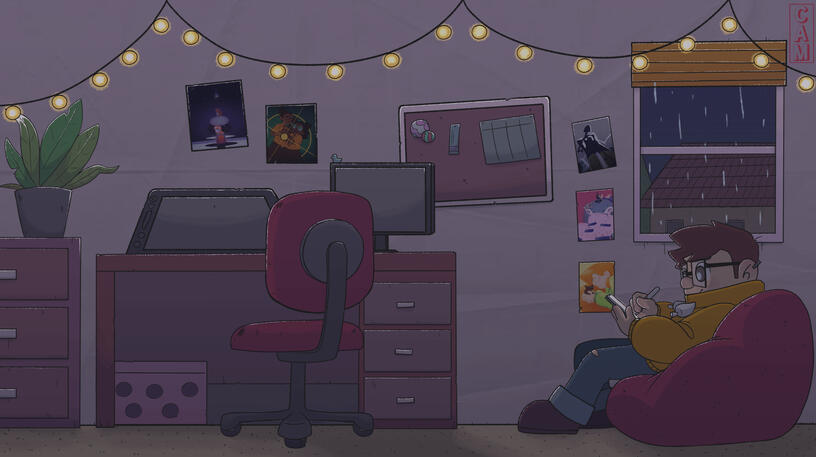 Cozy Time | Illustration | Clip Studio Paint