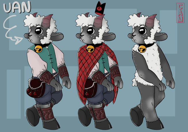 Traditional Scottish Design Exploration | Clip Studio Paint